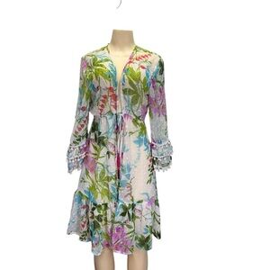 Club z collection.  Floral Swim Coverup